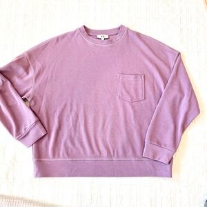 Light Plum Women's Sweatshirt EUC